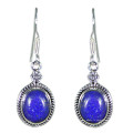 Belle pierres précieuses Lapis Lazuli avec des bijoux en argent sterling 925 en argent sterling